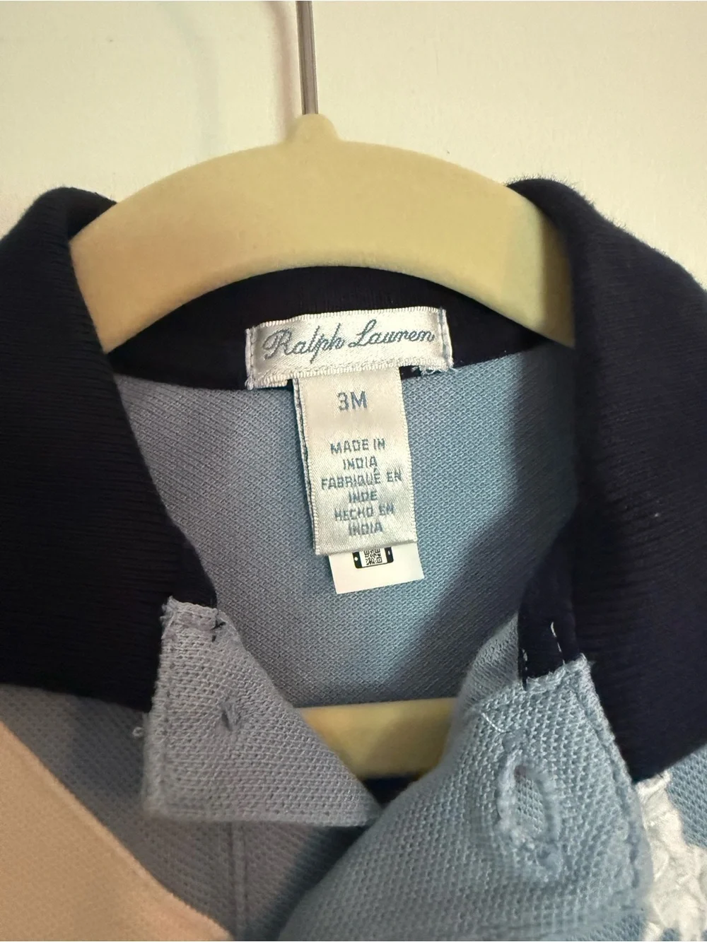 Ralph Lauren Toddler Colorblock Polo - Blue, Green, White, Navy
